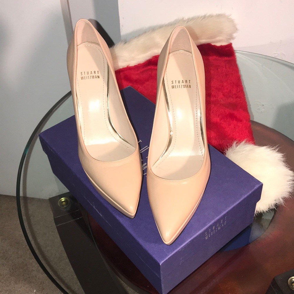 Stuart Weitzman Blush Pink Heels